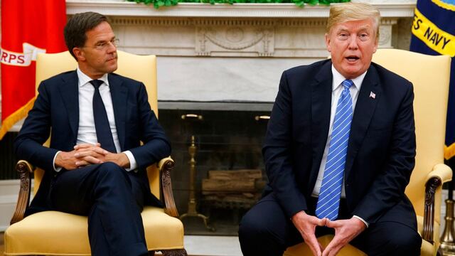 Trump en la Casa Blanca