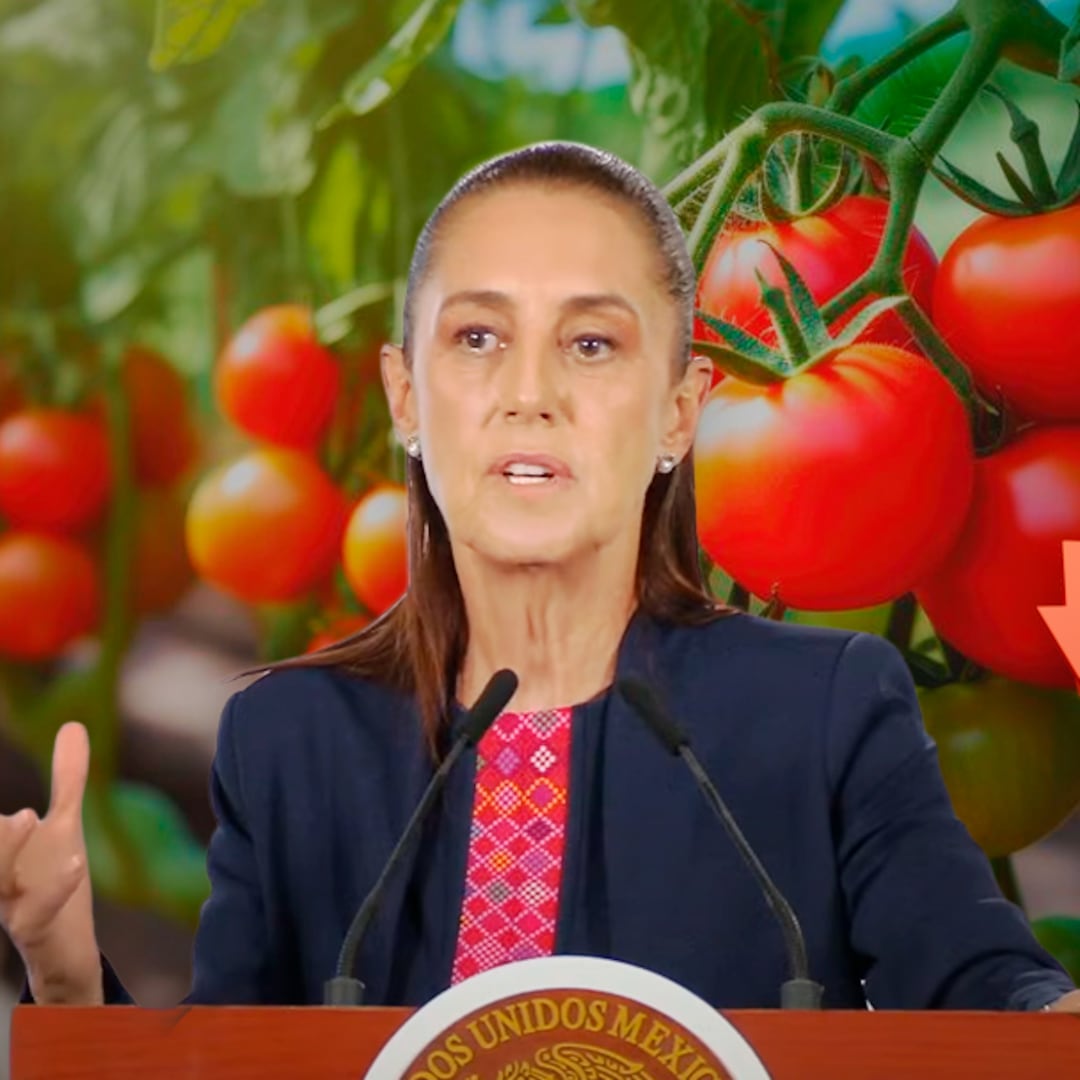 Sheinbaum adelanta reunión para reducir el precio del jitomate en México