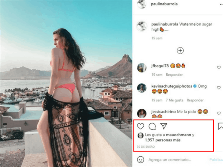 Mauricio Ochmann muestra interés por Paulina Burrola