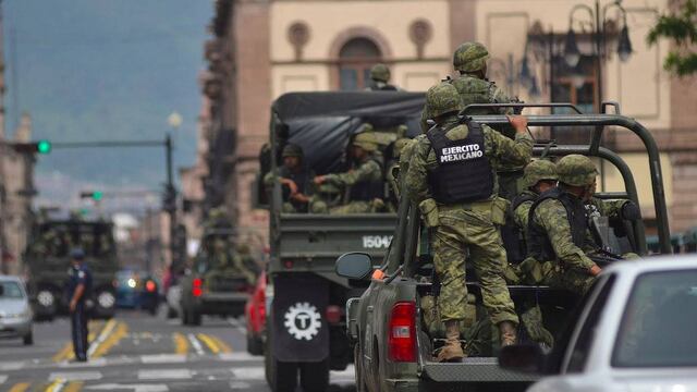 Cámara de Senadores valida reforma para mantener en las calles al Ejército hasta 2028