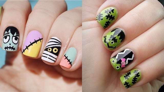 Halloween 2023 se acerca y con ella estos 6 diseños de uñas para la temporada