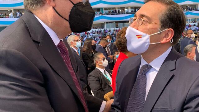 Marcelo Ebrard y José Manuel Albares