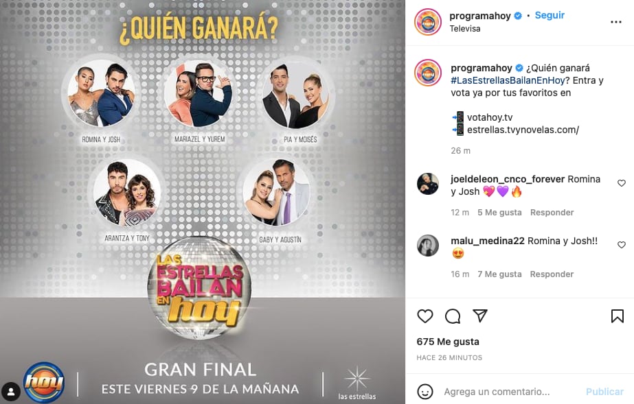 Finalistas en Las Estrellas bailen en Hoy