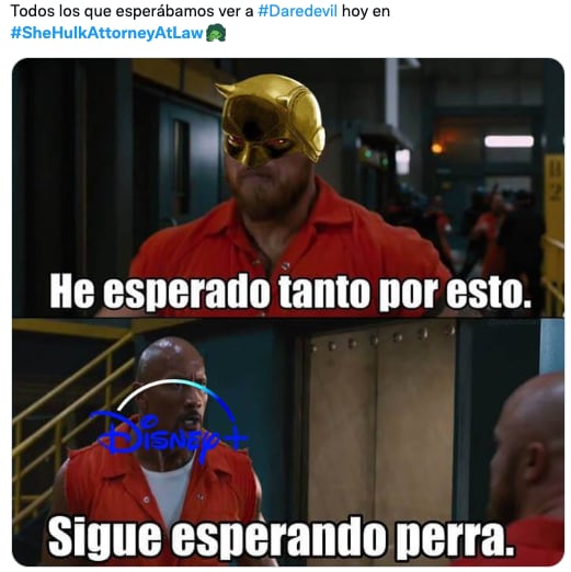 Memes de She-Hulk y Daredevil