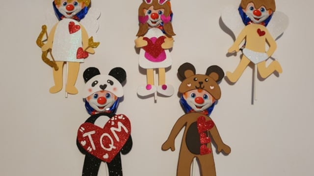 Paleta payaso para el 14 de febrero, el mejor regalo de San Valentín
