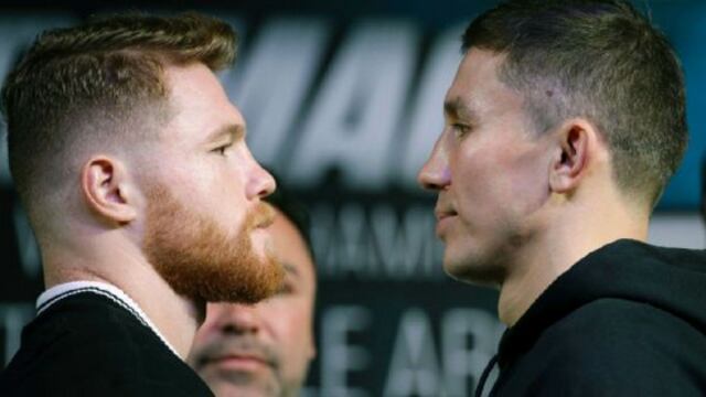 Canelo Álvarez y gennady Golovkin