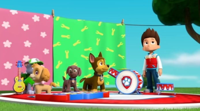 25 minutos de Paw Patrol cantando en YouTube y español