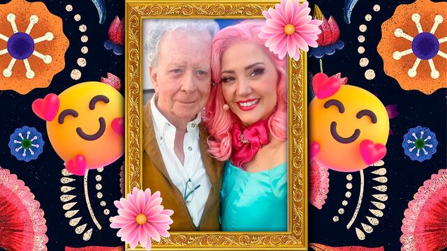 Andrea Legarreta comparte emotiva foto con su papá Juan Legarreta tras