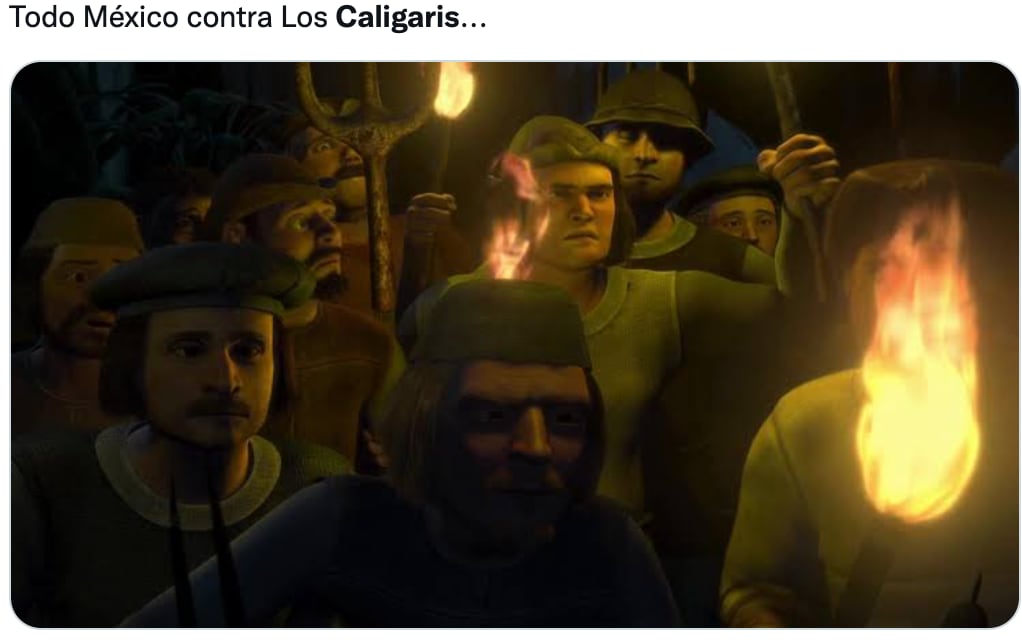 Memes de Los Caligaris inundan Twitter