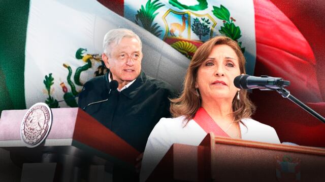 AMLO y Dina Boluarte