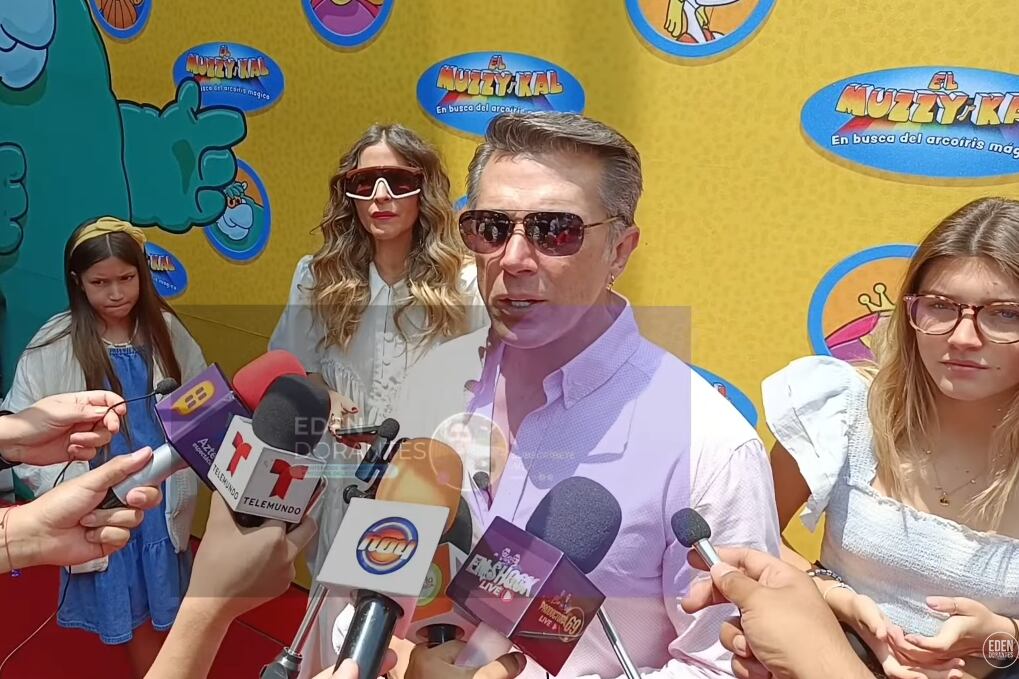 Sergio Mayer habla sobre el reality show de su familia e Issabela Camil se molesta.