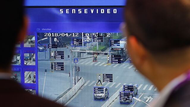 Sistema de vigilancia a través de cámaras.