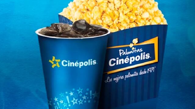 Palomitas en Cinépolis Mantequilla