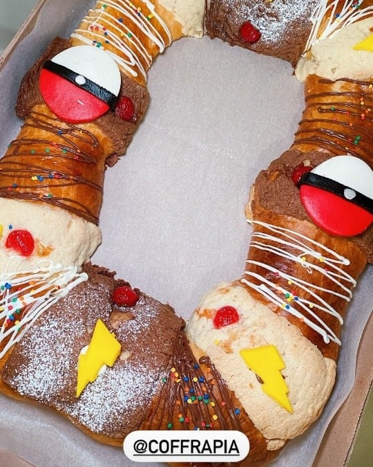 Rosca de Reyes Pokémon
