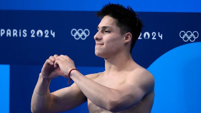 Osmar Olvera en los Juegos Olímpicos de París 2024.