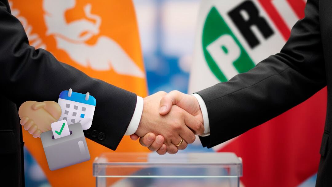 PRI no descarta alianza con Movimiento Ciudadano de cara a elecciones 2027