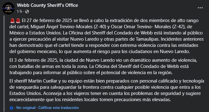 Gobierno de México prepararía extradición de Rafael Caro Quintero a Estados Unidos y confirman la de Z-40 y Z-42