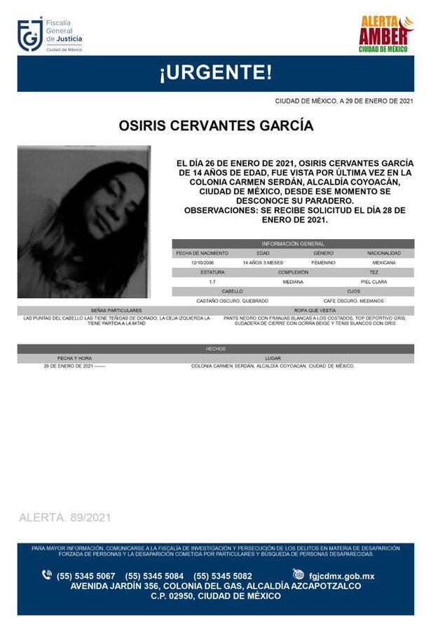 Ficha de búsqueda de Osiris