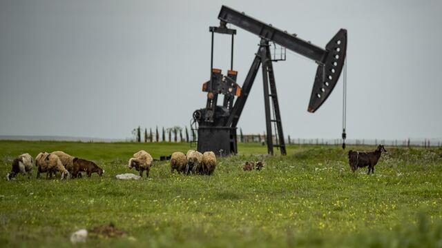Extracción de petróleo en Siria