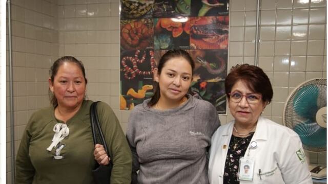 Hospital La Raza del IMSS salva vida a paciente mordida por víbora