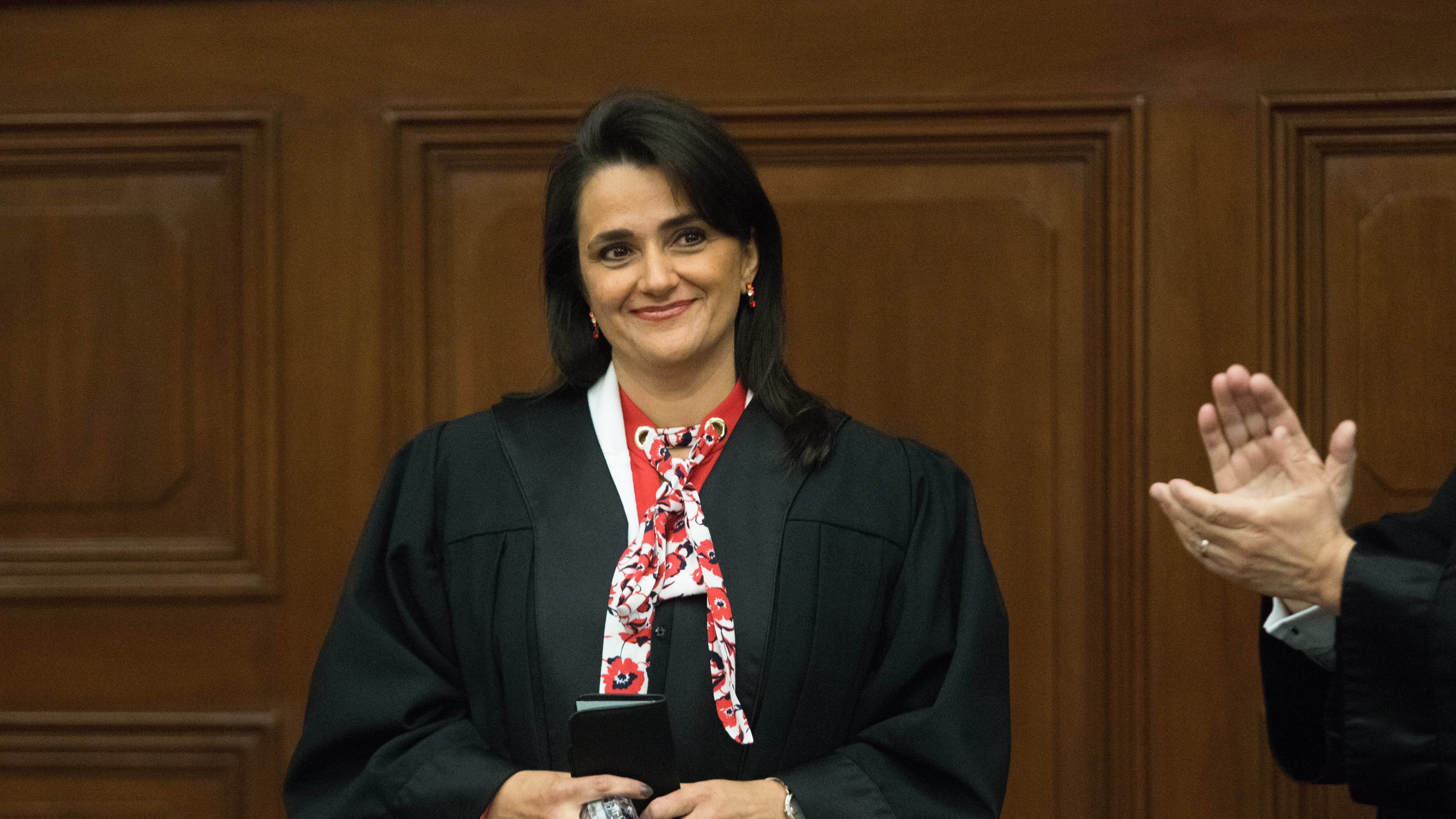 Ríos-Farjat refrenda autonomía como nueva ministra de la SCJN