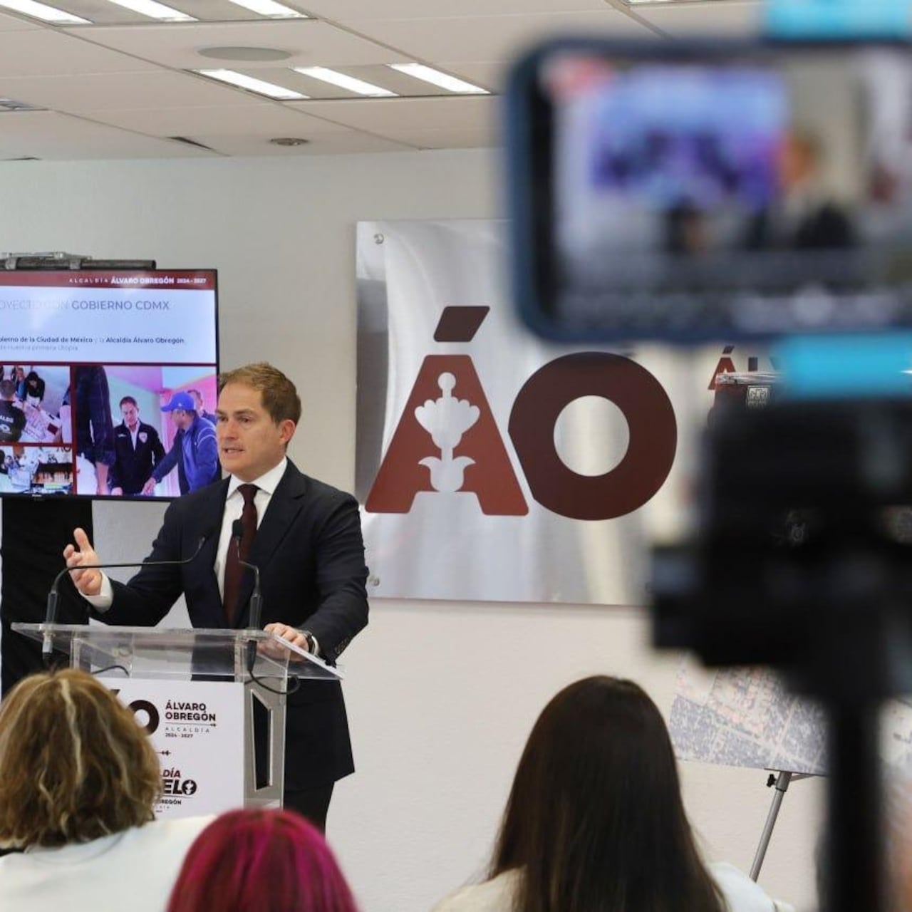 Alcalde de Álvaro Obregón presenta proyecto Utopía en Parque Japón