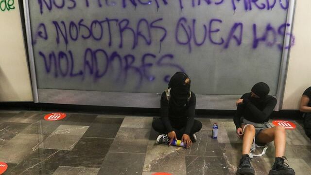 Manifestantes del IPN