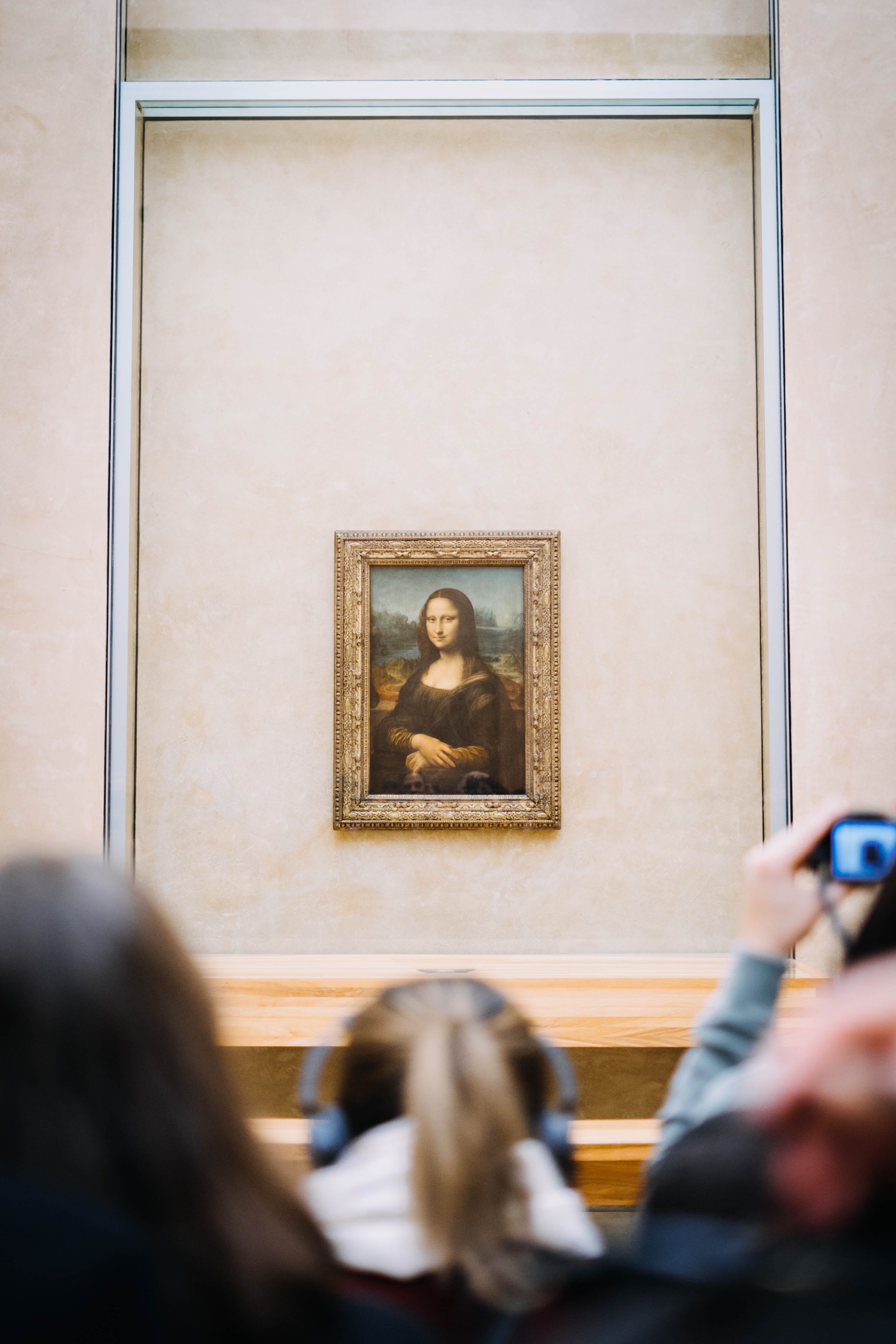 Mona Lisa en el Museo de Louvre