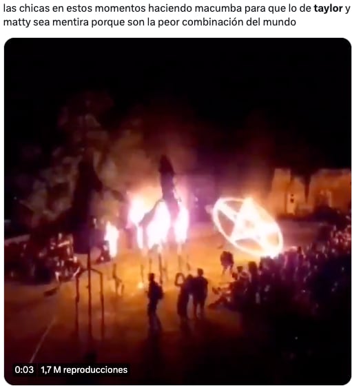 Rumores aseguran que Taylor Swift y Matty Healy están saliendo y los memes se disparan