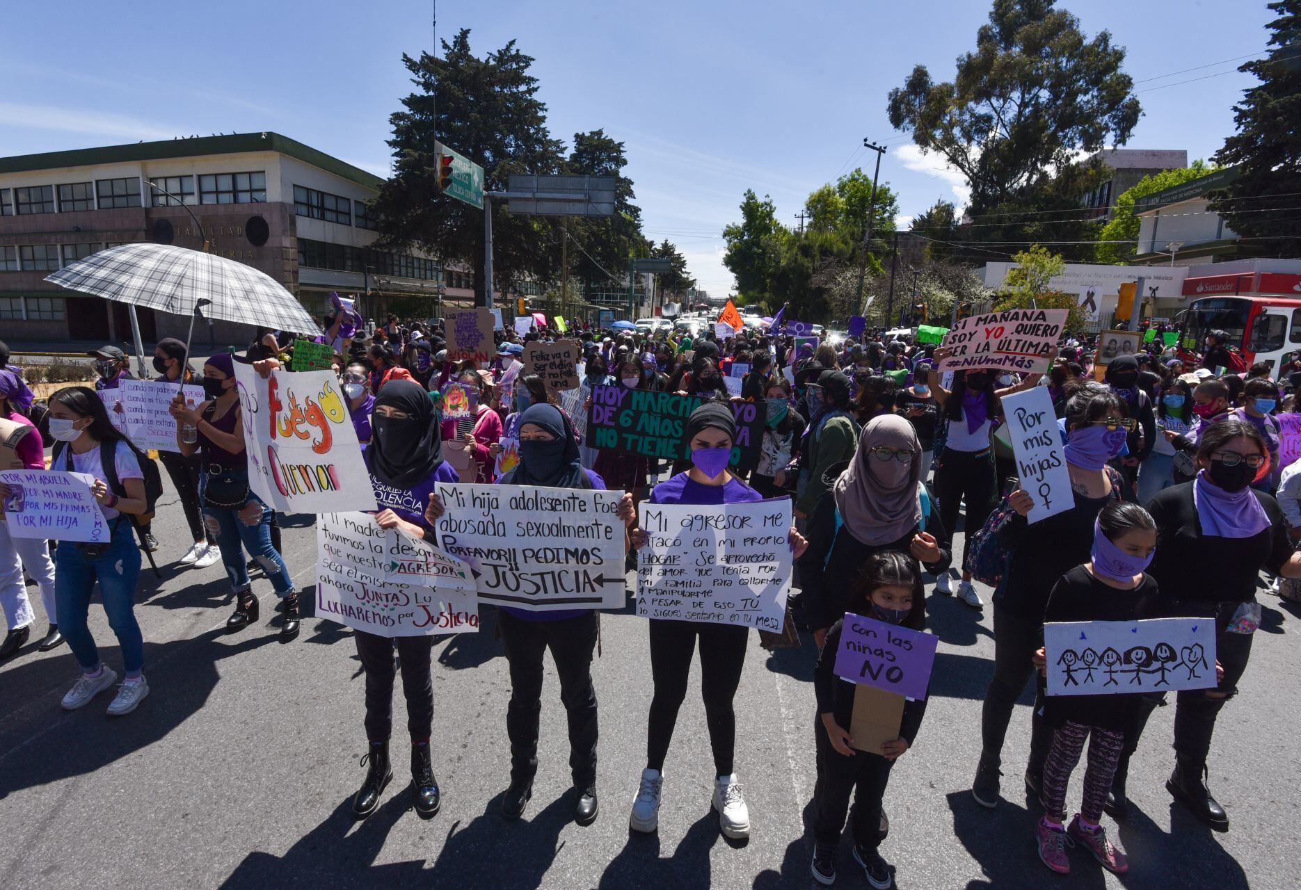 Protesta en el Edomex
