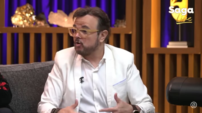 Aleks Syntek en 'La Saga Live'