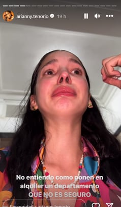 Arianny Tenorio se siente culpable de poner en riesgo a su familia en Brasil