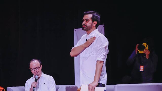 Jorge Álvarez Máynez, candidato presidencial de Movimiento Ciudadano