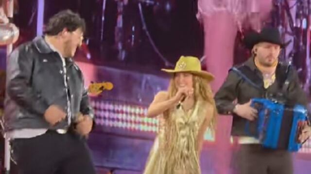 Shakira y Grupo Frontera