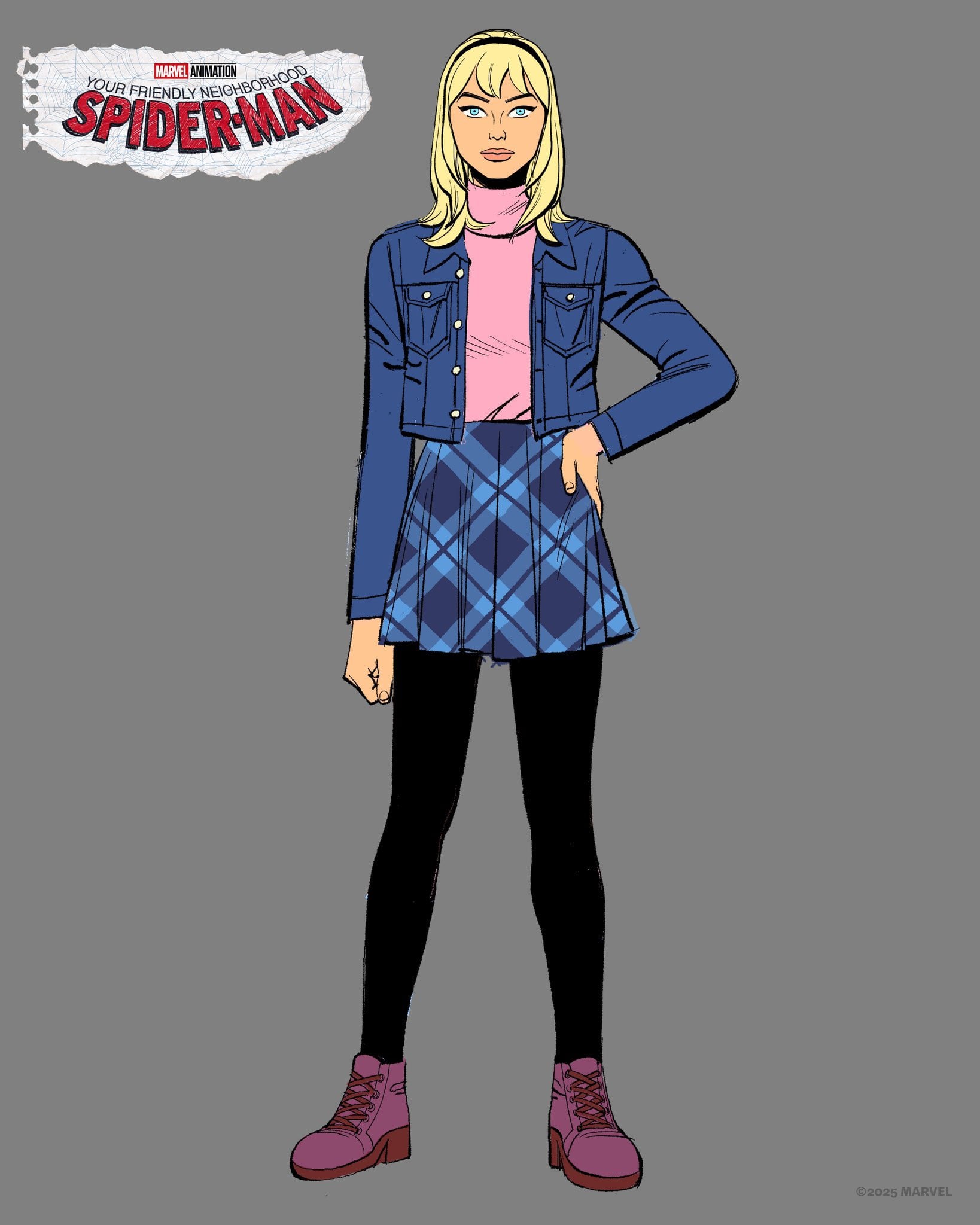 Gwen Stacy en Tu amigo y vecino Spider-Man