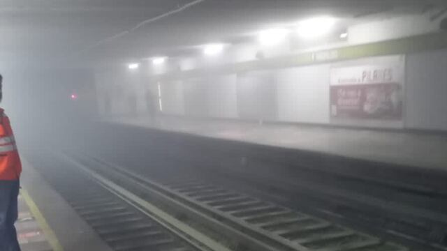 Línea 3 del Metro CDMX: Reportan humo en andenes de la estación Hidalgo
