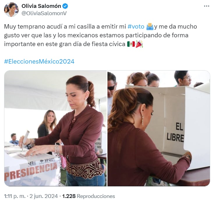 Olivia Salomón, mujer con la que confundieron a Ana María Alvarado
