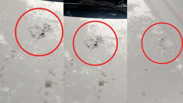 Auto con ácido u otra sustancia corrosiva