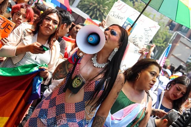 Kenya Cuevas, activista mexicana que ha dedicado su vida a defender los derechos de las mujeres trans.
