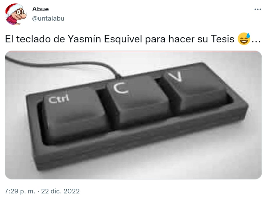 Memes de la ministra Yasmín Esquivel Mossa