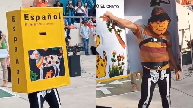 Disfraz del libro de la SEP