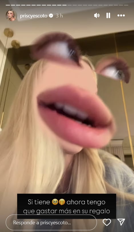 Priscy Escoto sí va recibir un regalo de 240 mil pesos