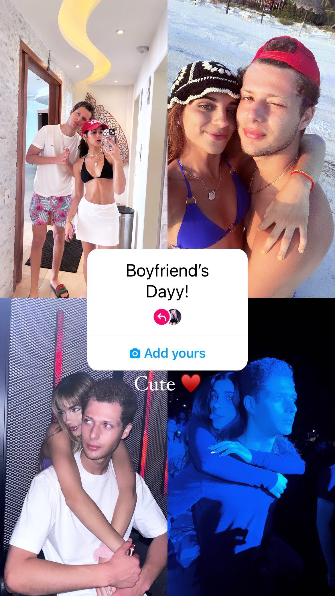 Mar de Regil y su novio, Santiago Jasso