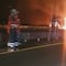 VIDEO: choque en la Autopista Orizaba-Puebla provoca incendio; hay un herido