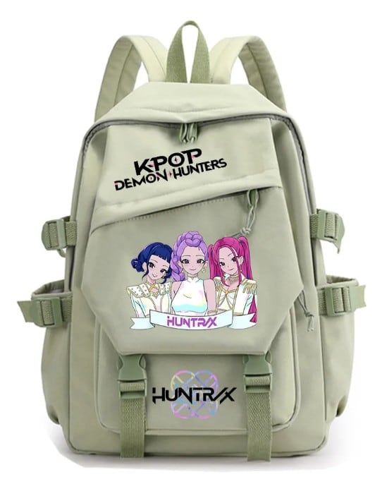 Mochila K-pop Demon Hunter Para Niñas, Con Estampado Periférico, Estampado Periférico, Mochila Escolar Para Adolescentes Y Estudiantes