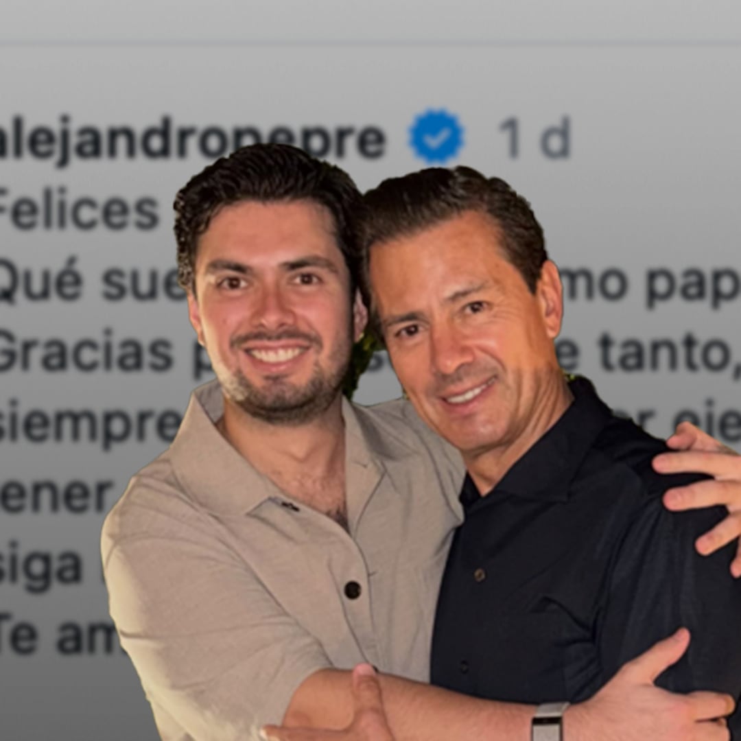 Enrique Peña Nieto: las fotos y el mensaje de su hijo Alejandro por su cumpleaños 60
