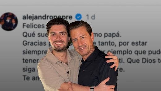 Enrique Peña Nieto: las fotos y el mensaje de su hijo Alejandro por su cumpleaños 60