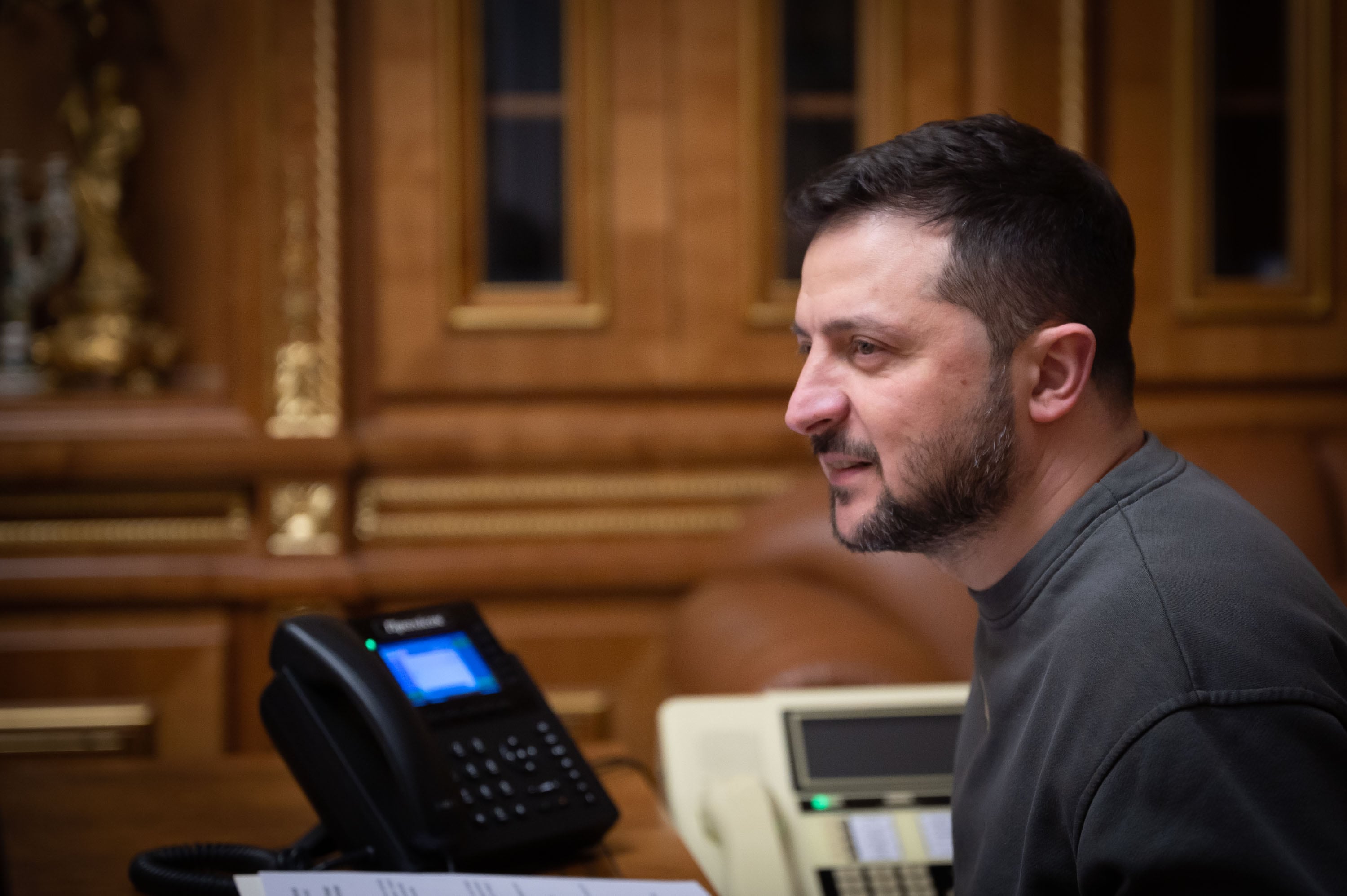 Volodimír Zelenski, presidente de Ucrania