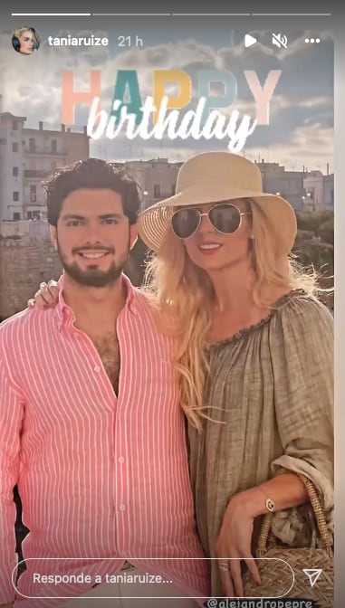 Tania Ruiz presume su buena relación con Alejandro Peña, hijo de Enrique Peña Nieto