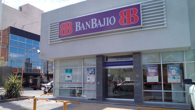 Sucursal del banco en Ocampo, Guanajuato.